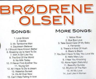 2 CD Box Brodrene Olsen Brothers Songs und More Songs Eurovison ESC Dänemark